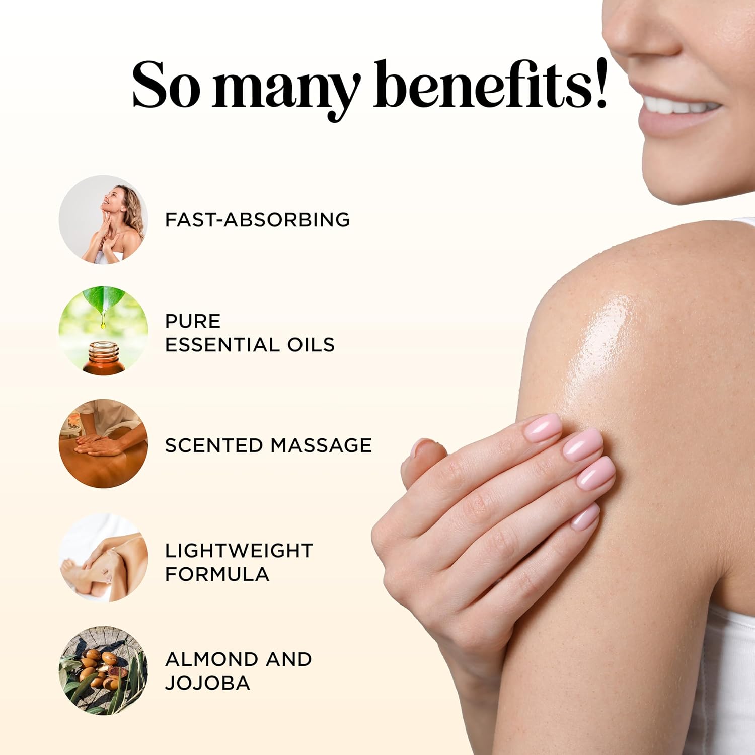 Very Vanilla Scented Massage Oil
