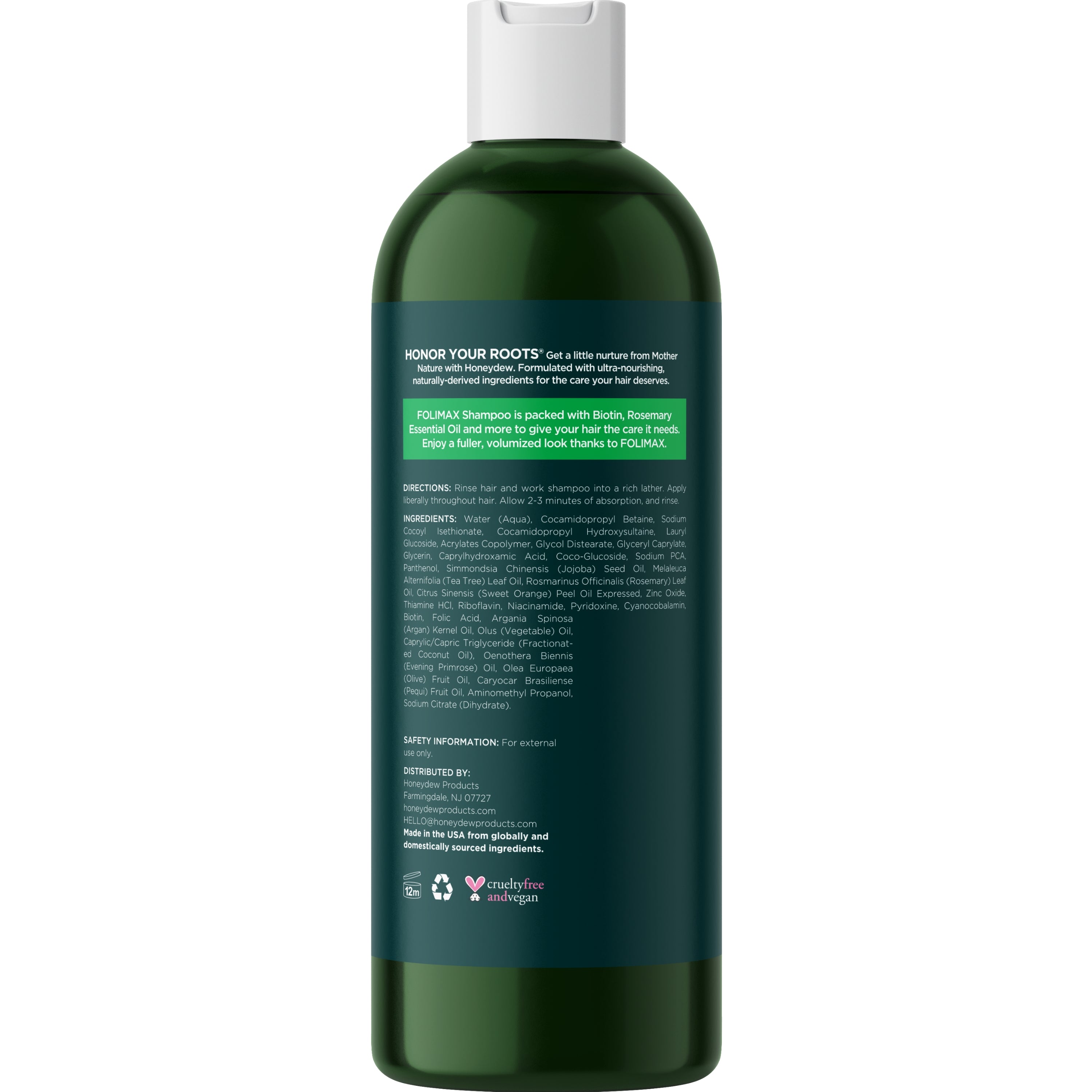 Folimax Rosemary Shampoo