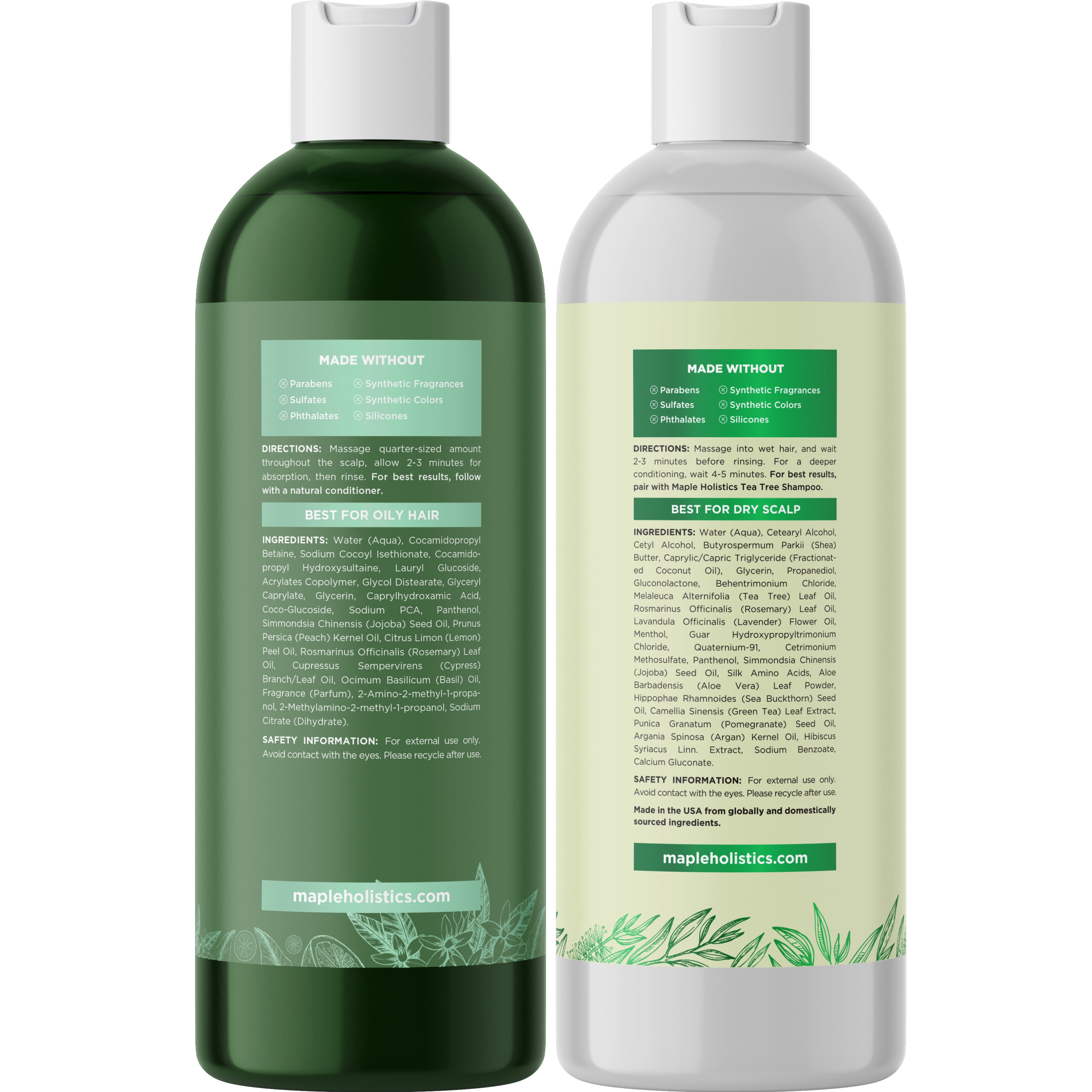 Degrease Shampoo & Tea Tree Conditioner Set