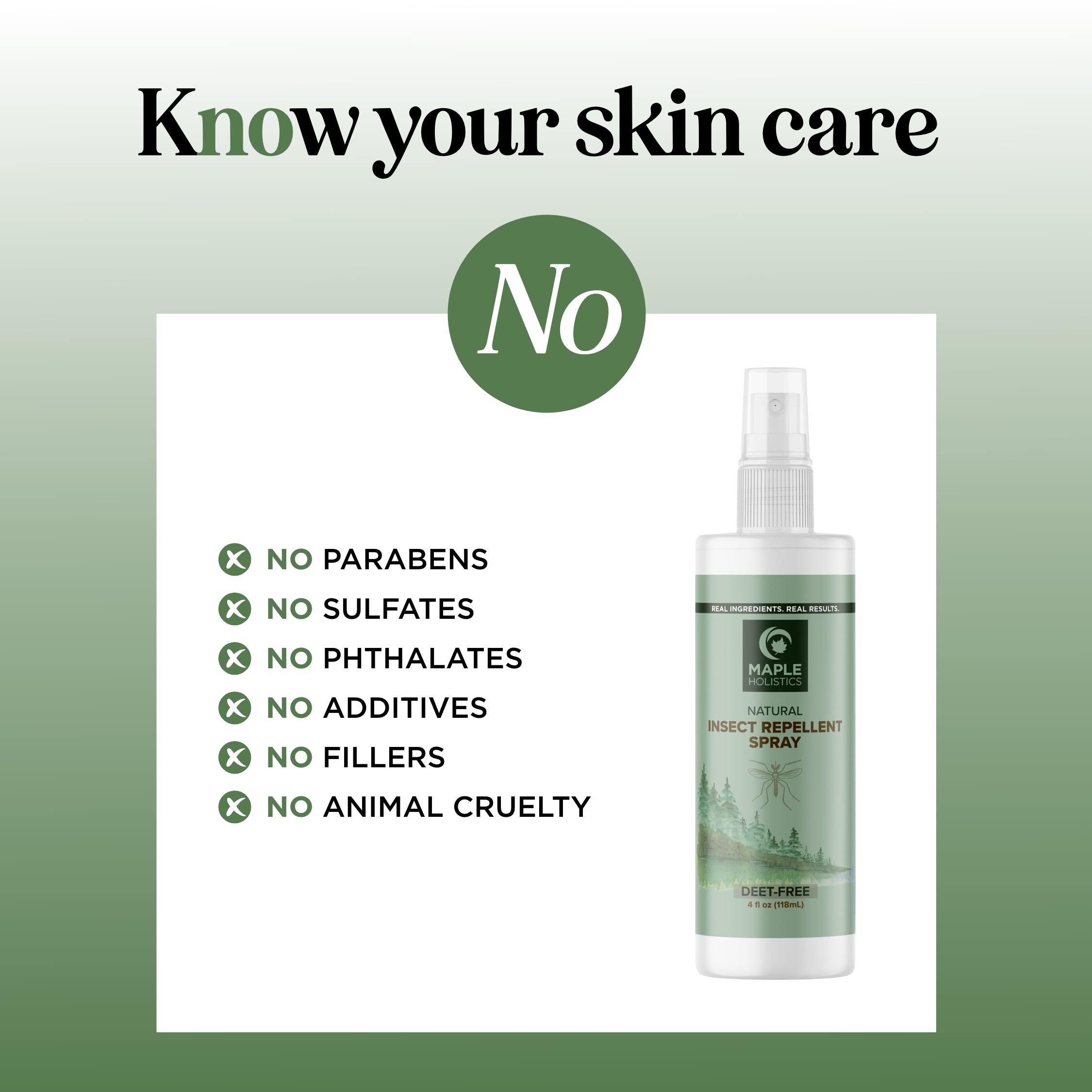 Natural Insect Repellent Spray
