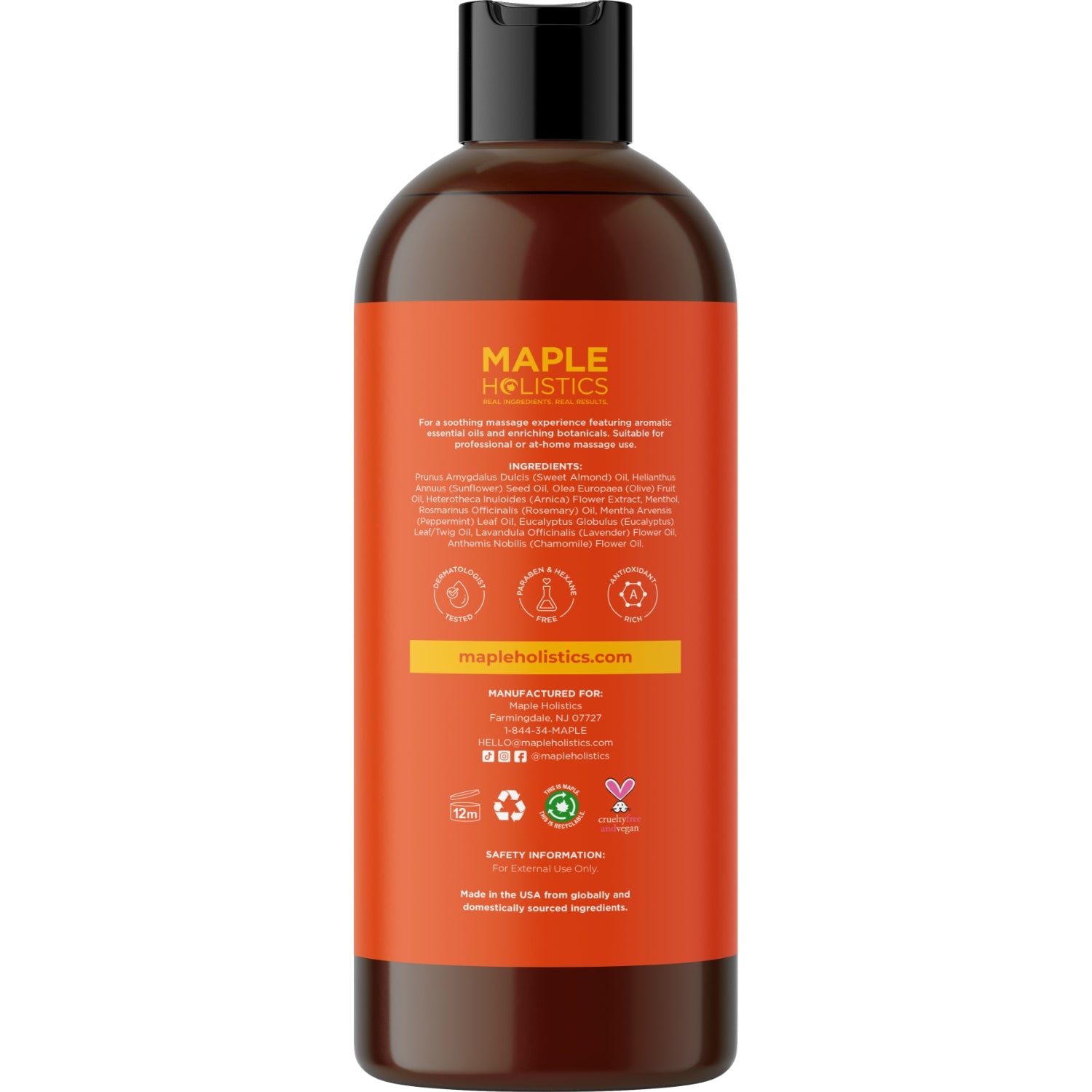 Arnica Massage Oil