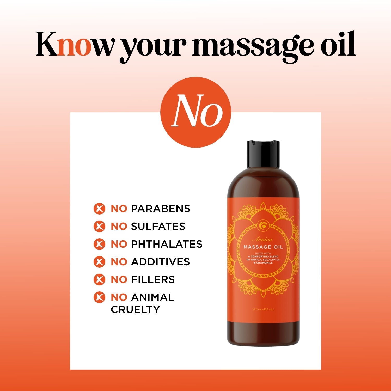 Arnica Massage Oil