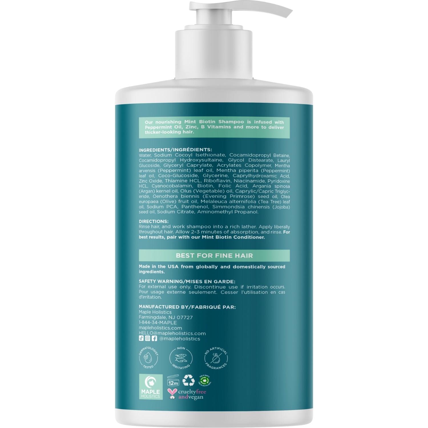 Mint Biotin Shampoo