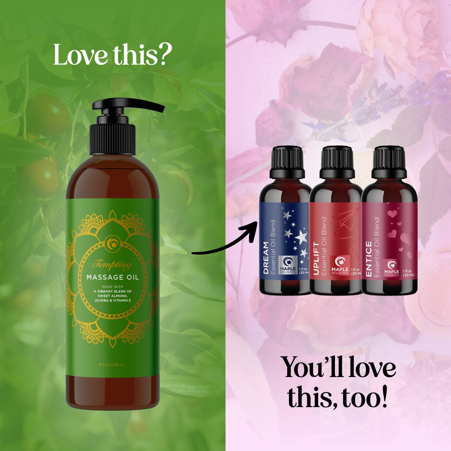 Tempting Massage Oil