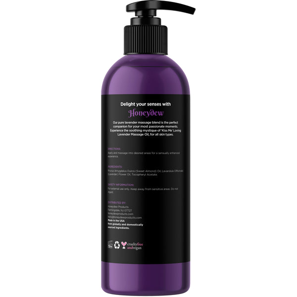 Sensual Lavender Massage Oil