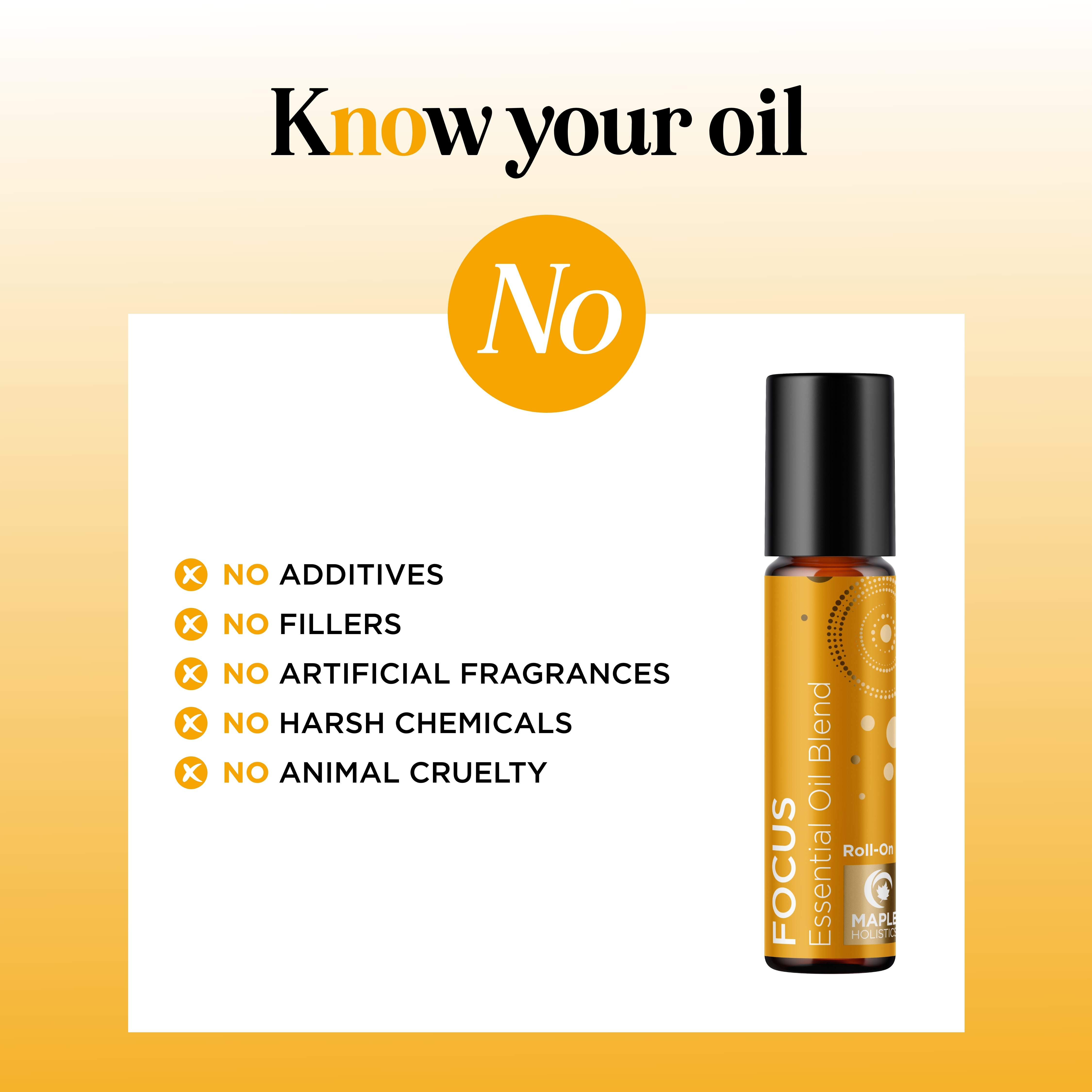 Focus Essential Oil Blend Roll-On