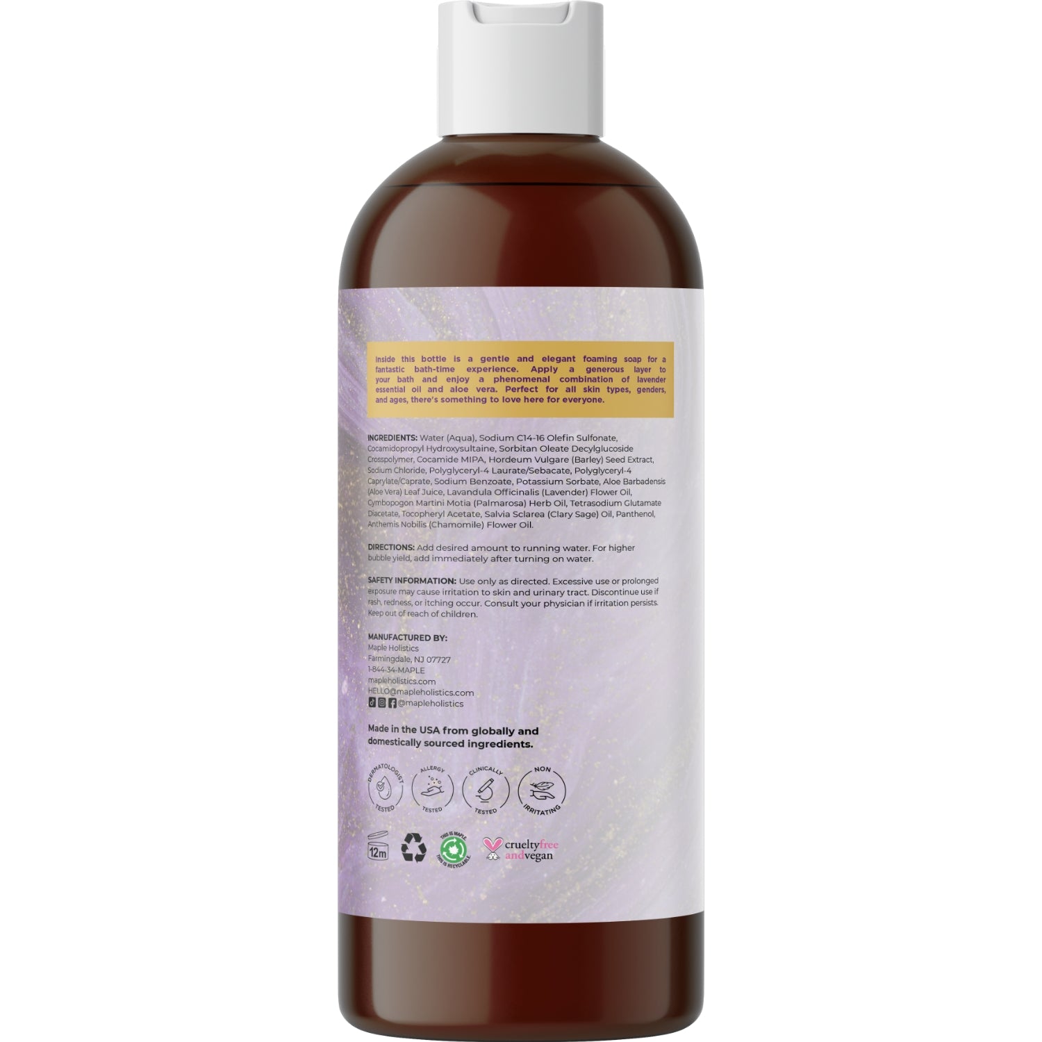 Bubble Bath With Lavender