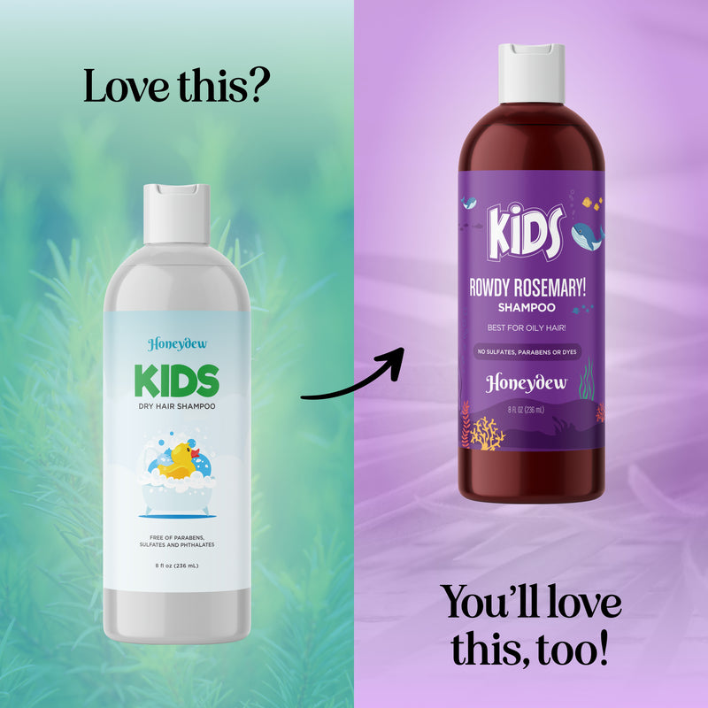 Kids Dry Hair Shampoo