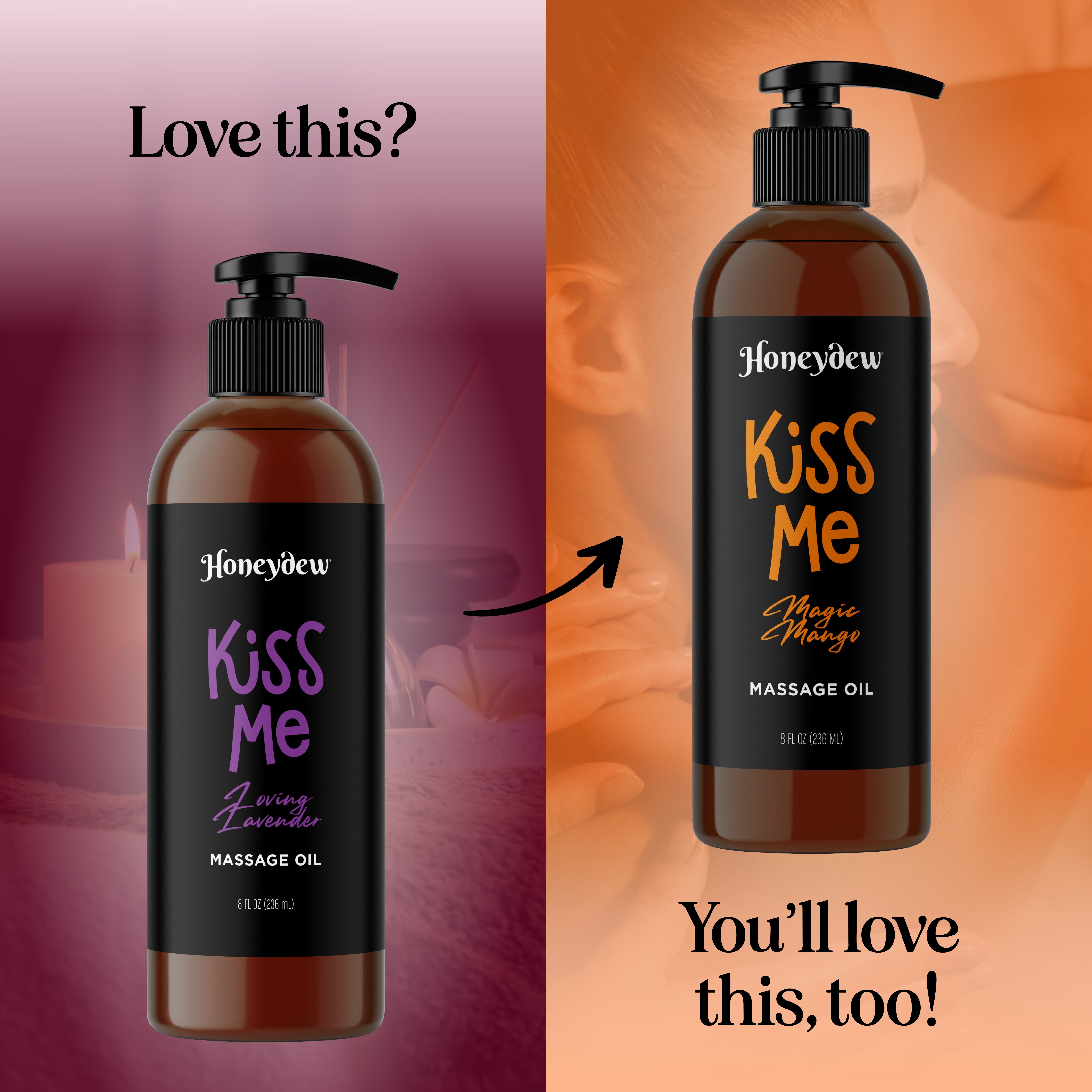 Sensual Lavender Massage Oil