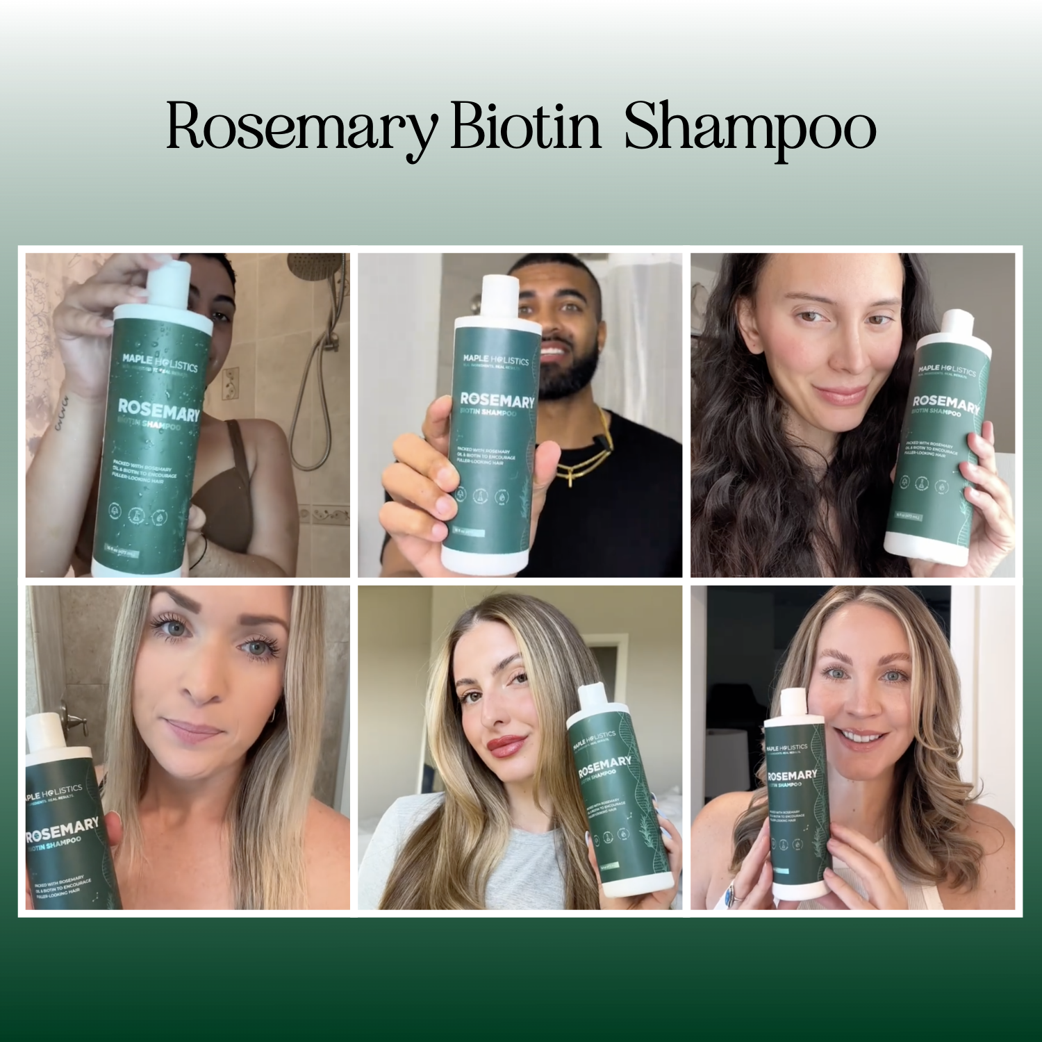 Rosemary Biotin Shampoo - EU Shipping