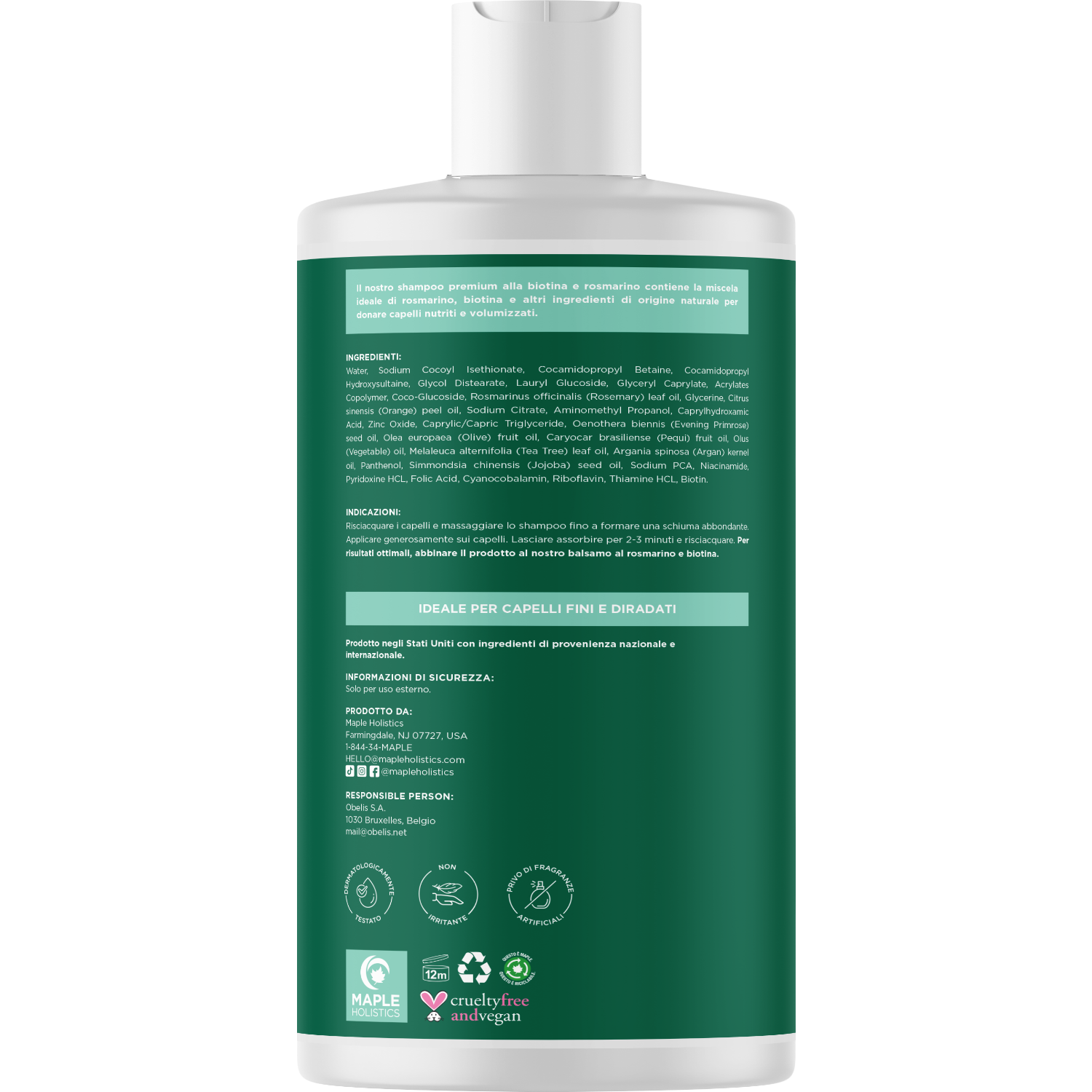 Rosemary Biotin Shampoo - EU Shipping