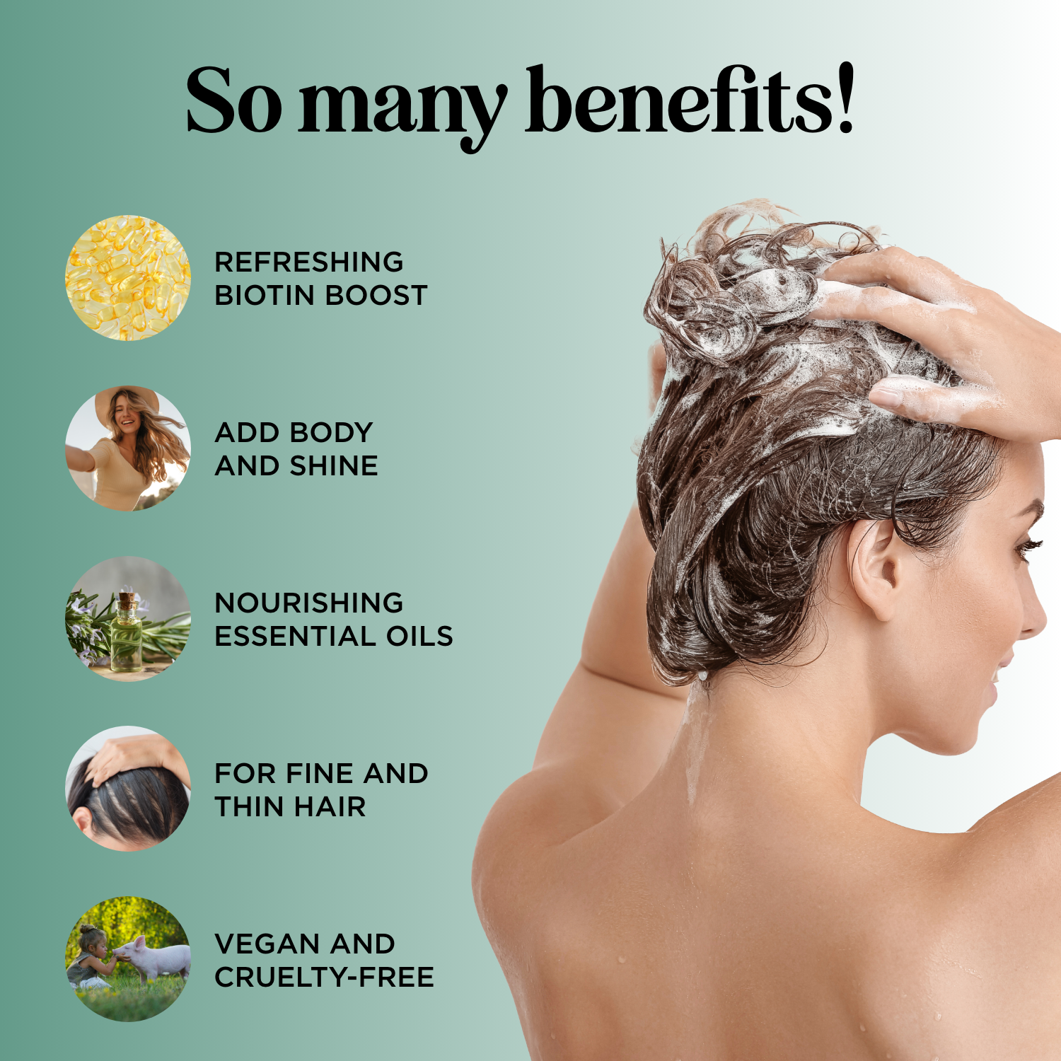 Rosemary Biotin Shampoo - EU Shipping