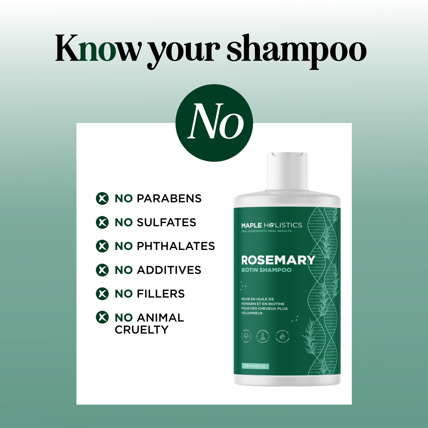 Rosemary Biotin Shampoo - EU Shipping