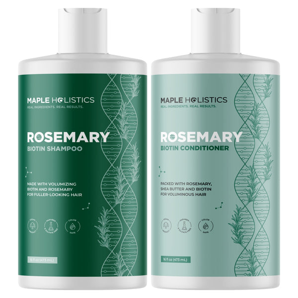 Rosemary Biotin Shampoo and Conditioner Set