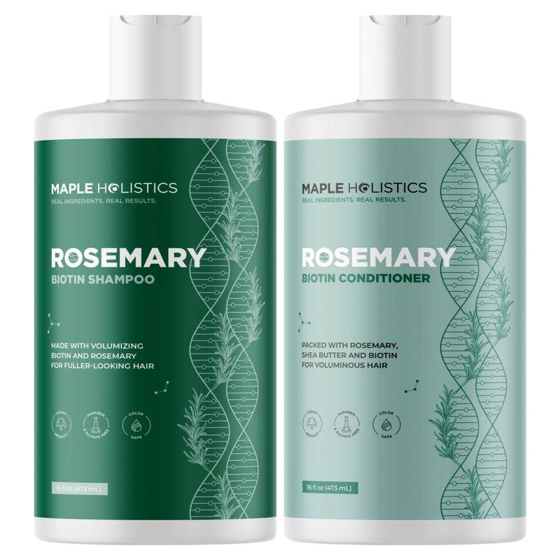 Rosemary Biotin Shampoo and Conditioner Set