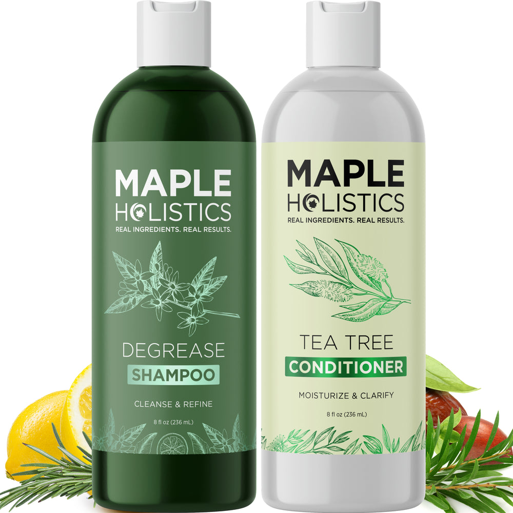 Degrease Shampoo & Tea Tree Conditioner Set