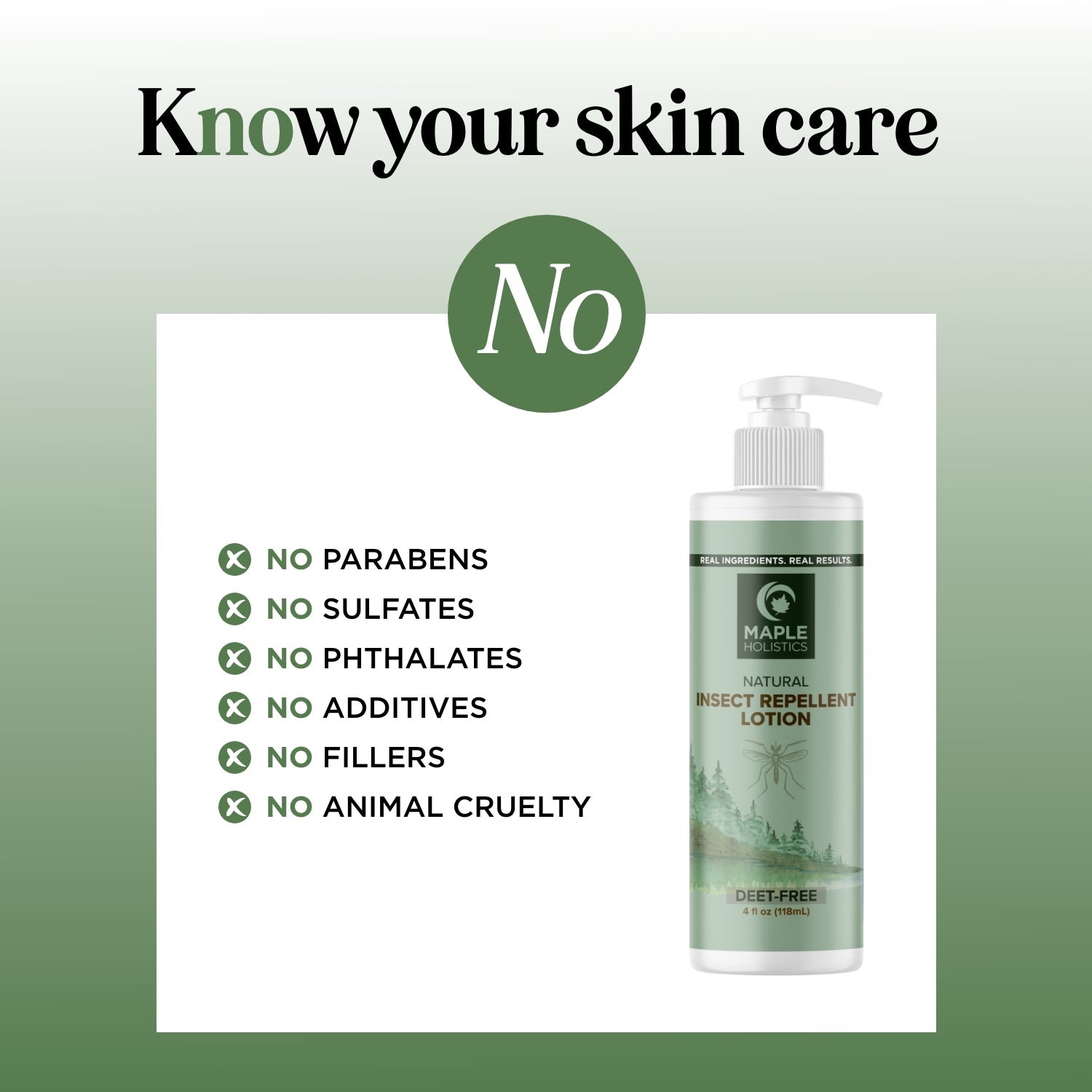 Natural Insect Repellent Lotion
