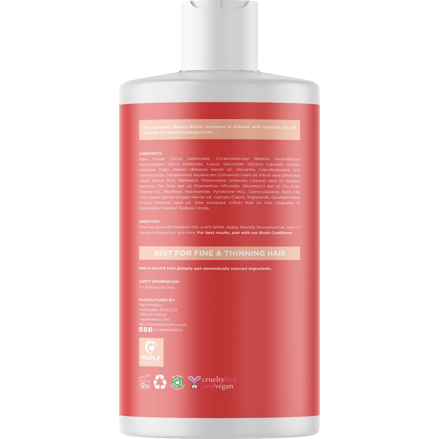 Batana Biotin Shampoo