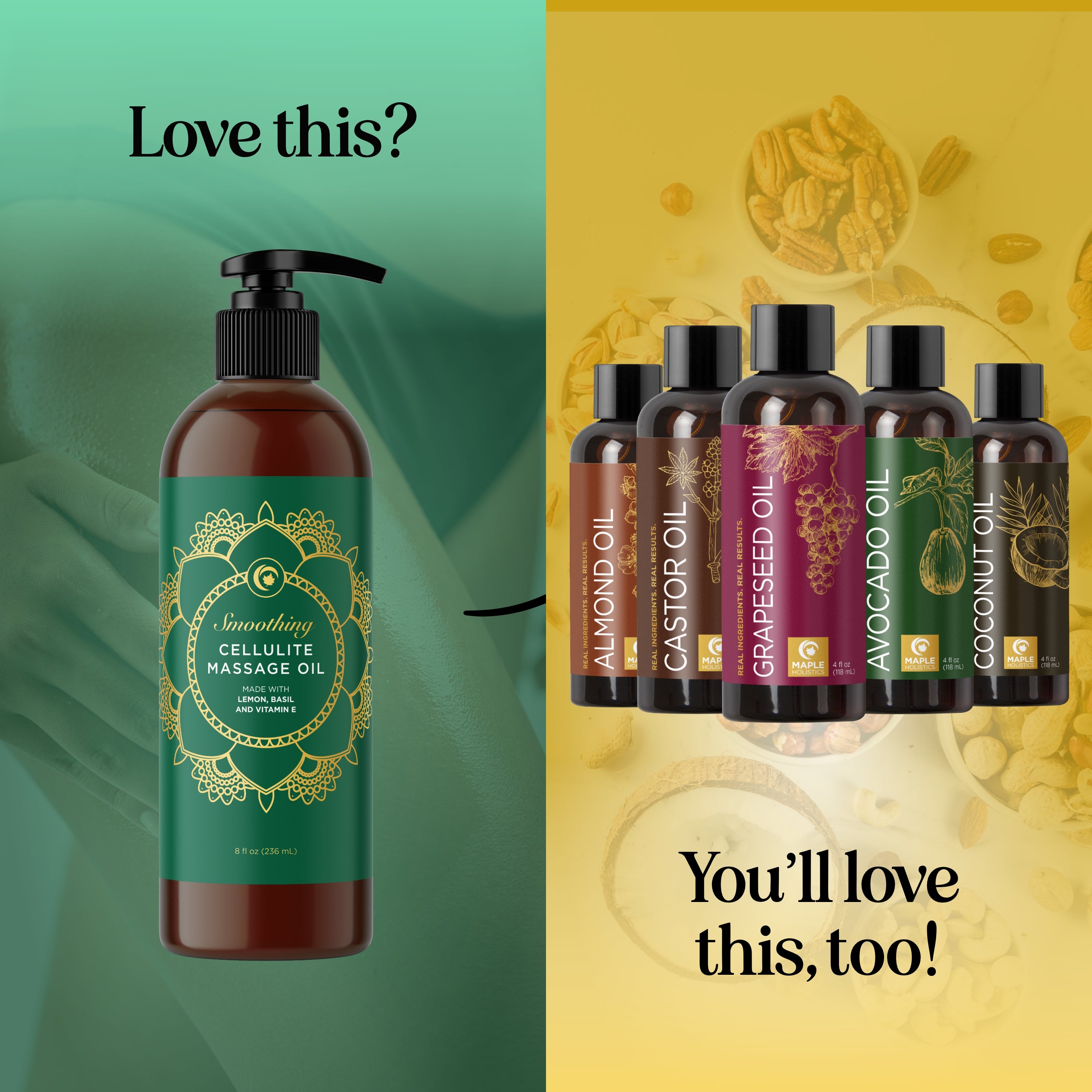 Smoothing Cellulite Massage Oil