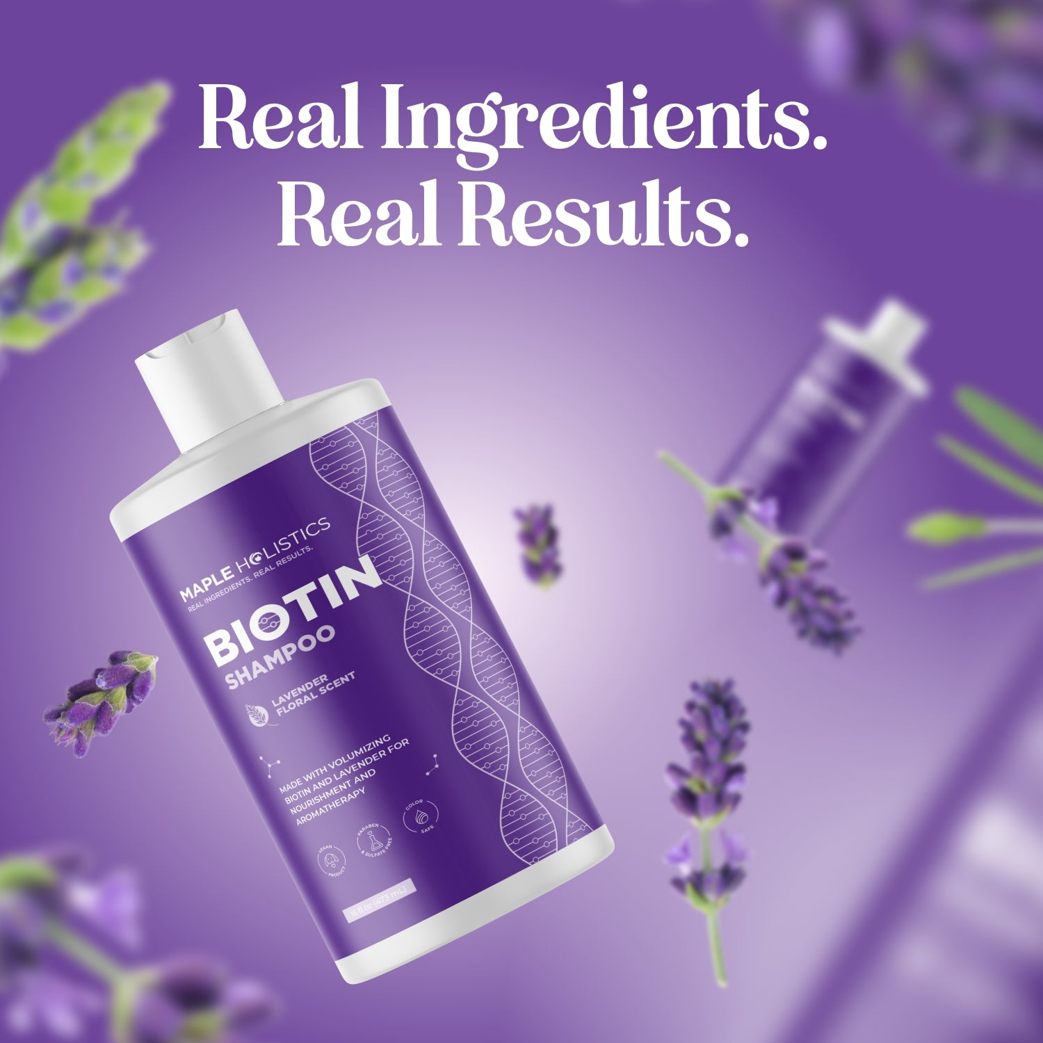 Lavender Floral Biotin Shampoo