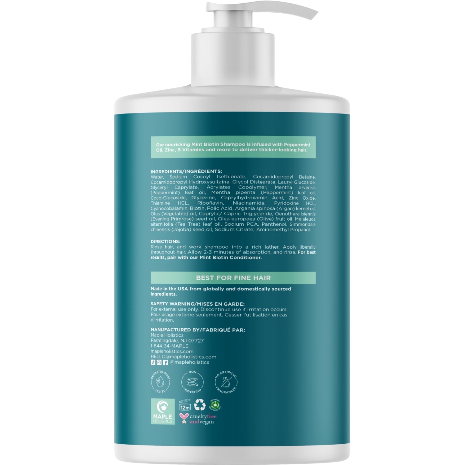 Mint Biotin Shampoo