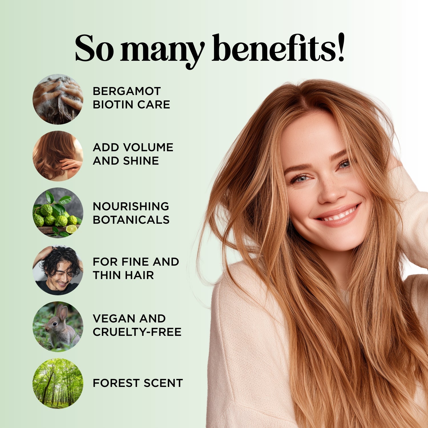 Bergamot Forest Biotin Shampoo