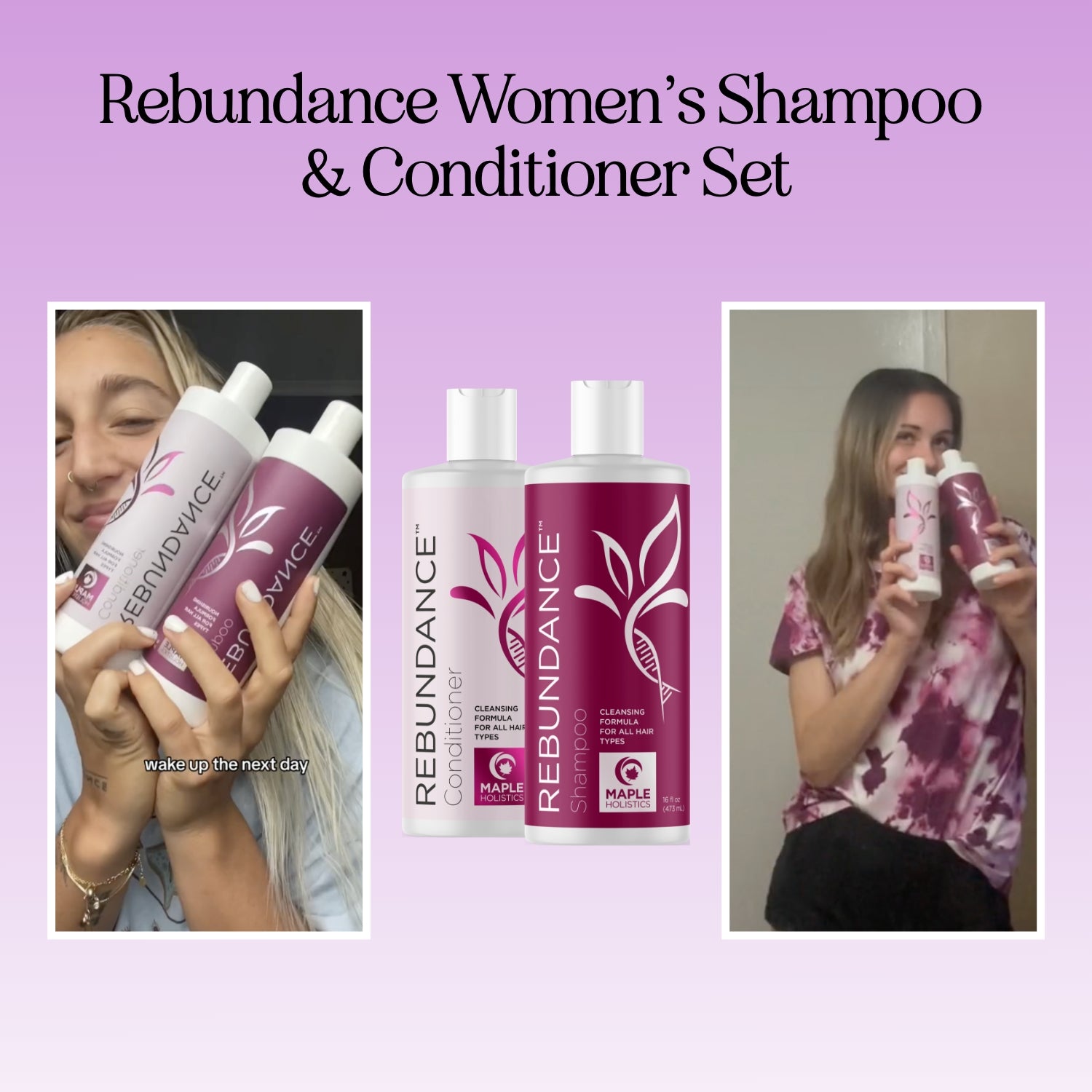 Women's REBUNDANCE™ Shampoo & Conditioner Set