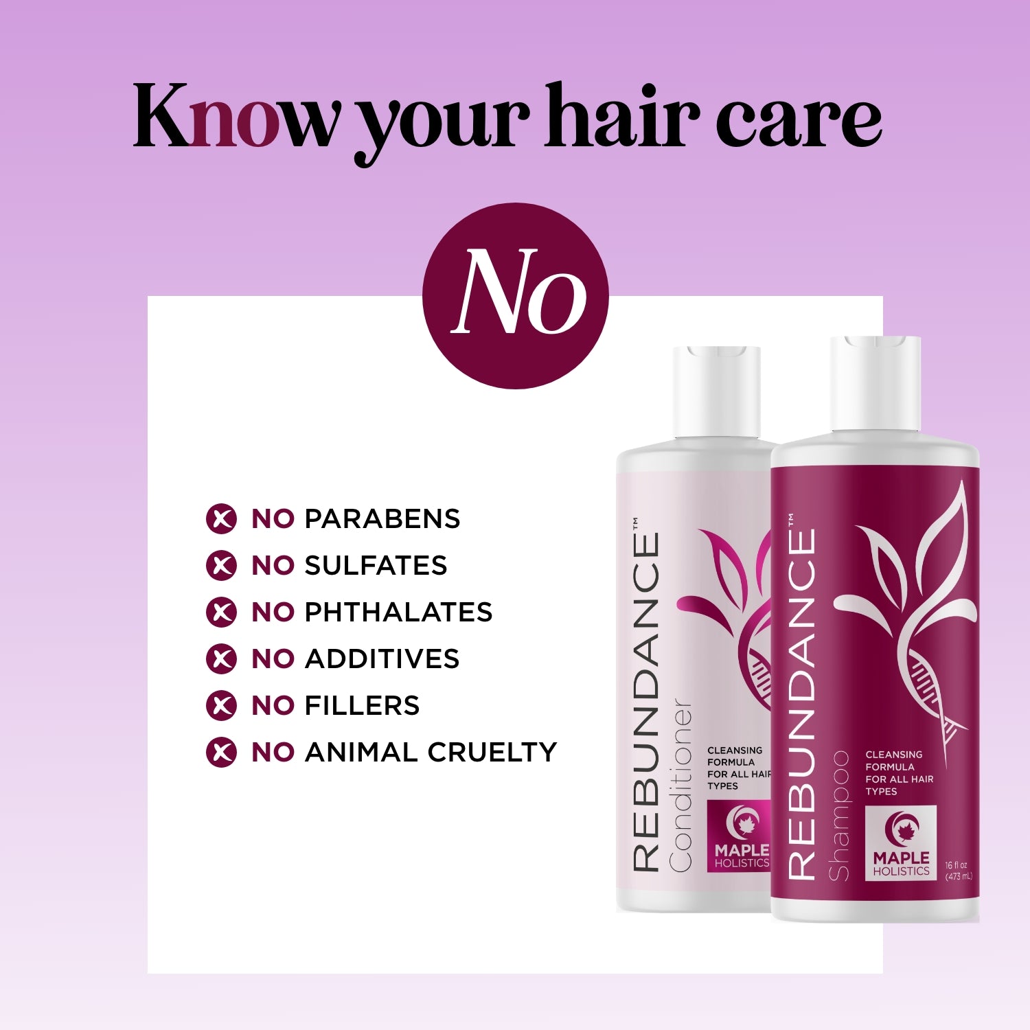 Women's REBUNDANCE™ Shampoo & Conditioner Set