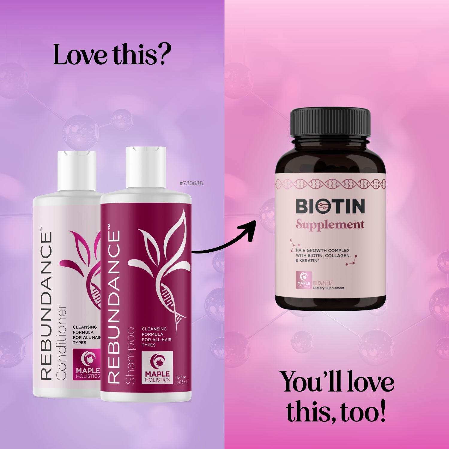 Women's REBUNDANCE™ Shampoo & Conditioner Set