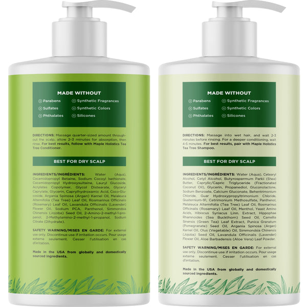 Tea Tree Shampoo and Conditioner Set