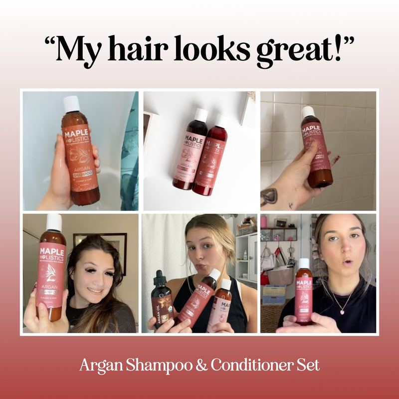 Argan Shampoo and Conditioner Set