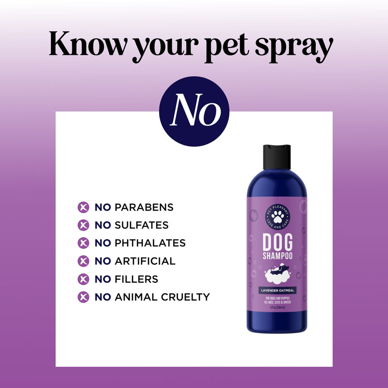 Lavender Oatmeal Pet Shampoo