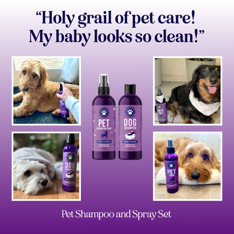 Pet Shampoo & Spray Set