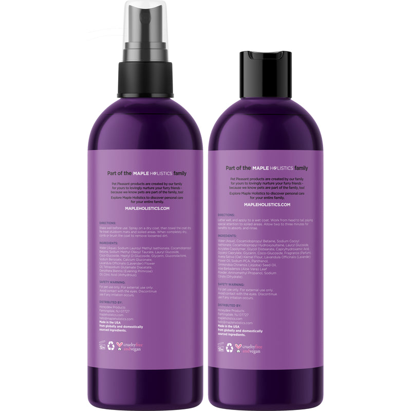 Pet Shampoo & Spray Set