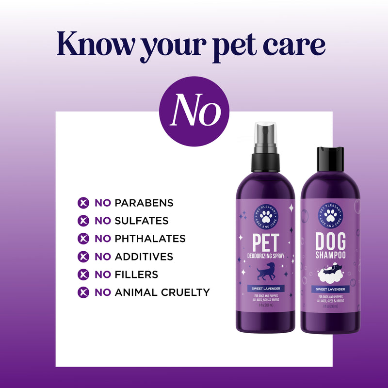 Pet Shampoo & Spray Set