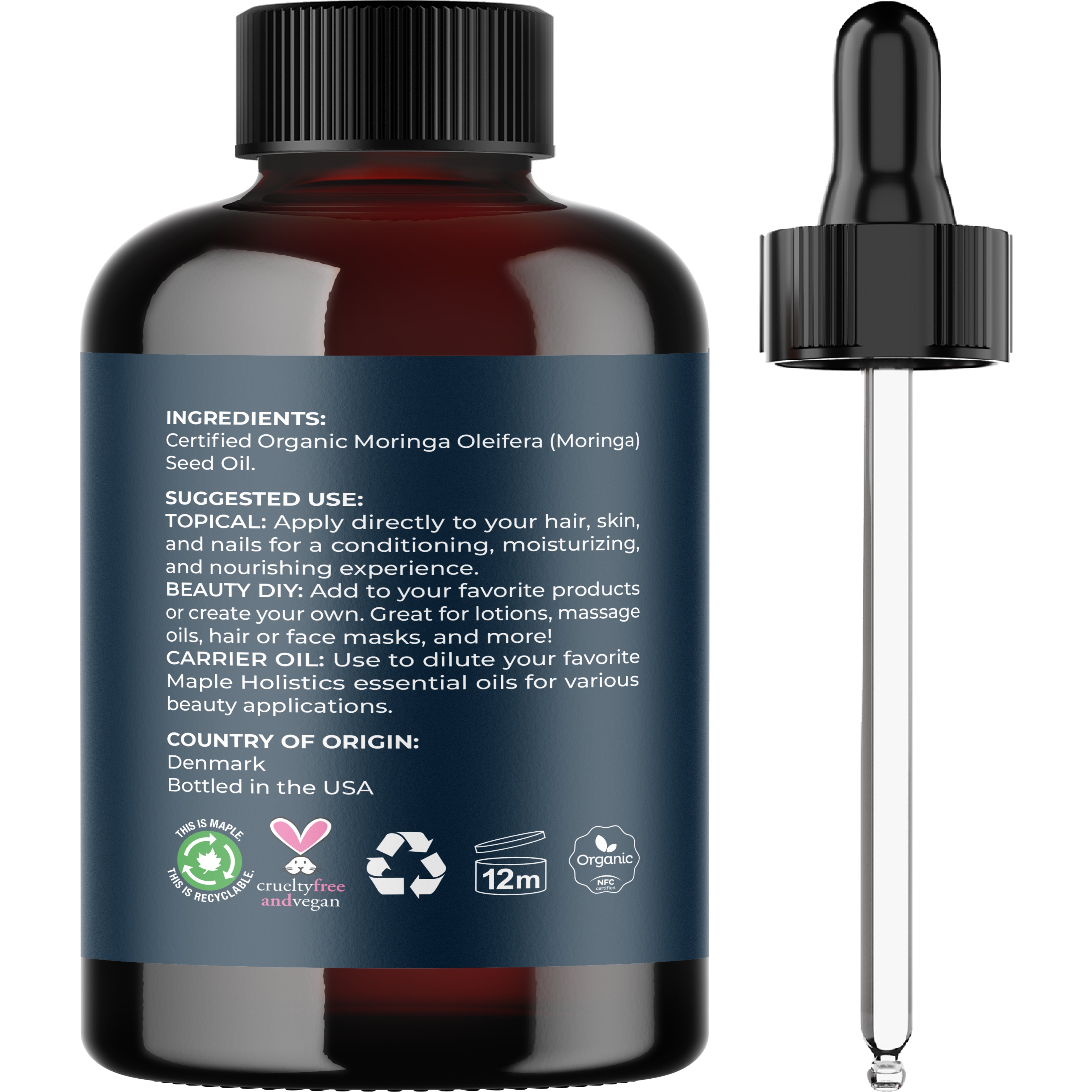 Organic Moringa Oil