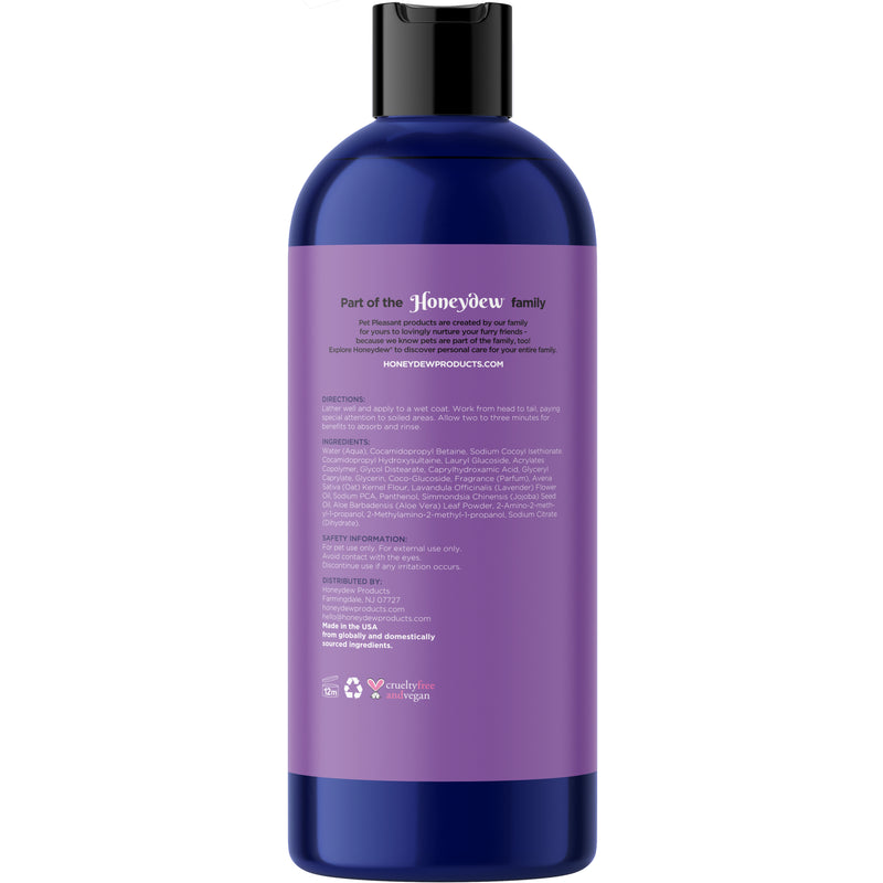 Lavender Oatmeal Pet Shampoo