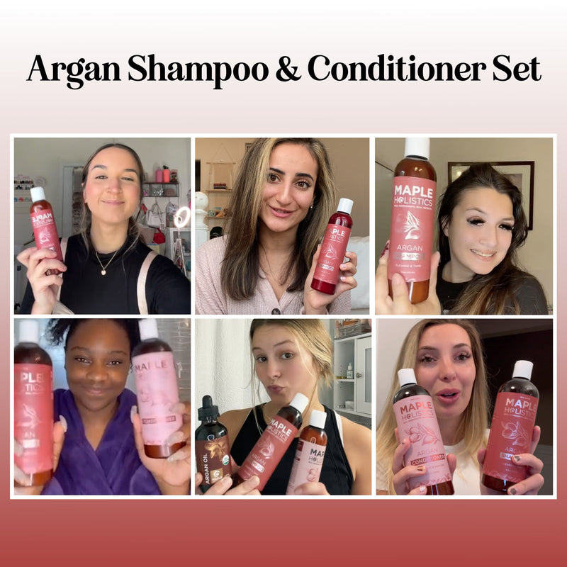 Argan Shampoo and Conditioner Set