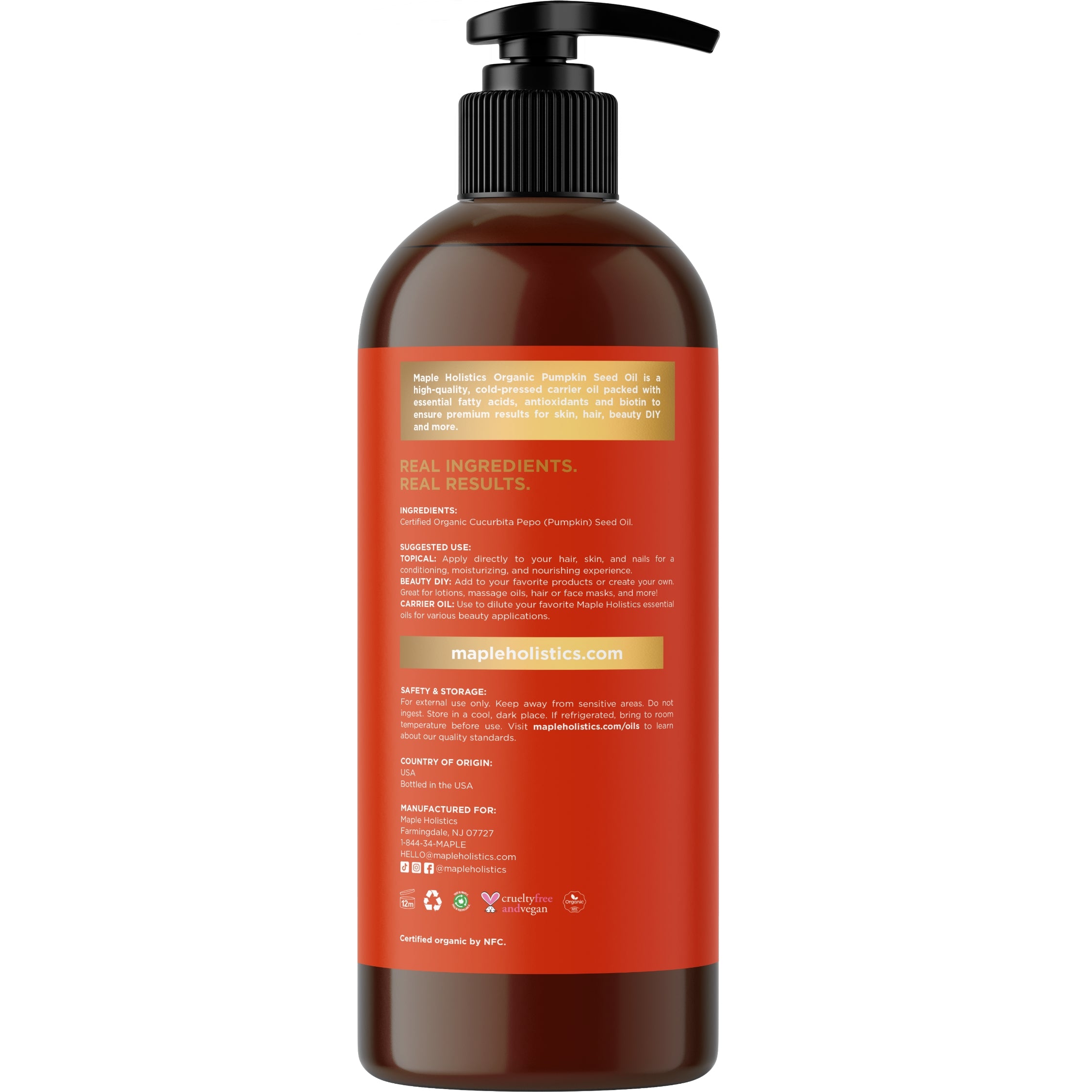 Organic Pumpkin Seed Oil