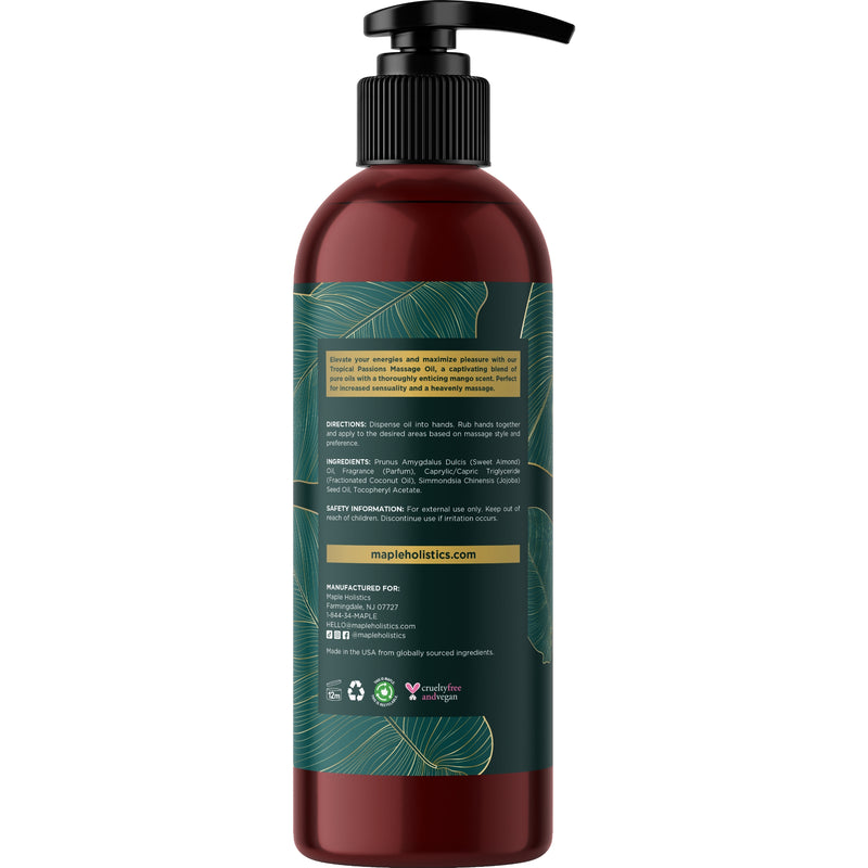 Tropical Passions Massage Oil