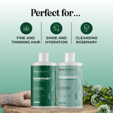 Rosemary Biotin Shampoo and Conditioner Set