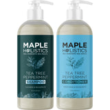 Tea Tree Peppermint Shampoo and Conditioner Set