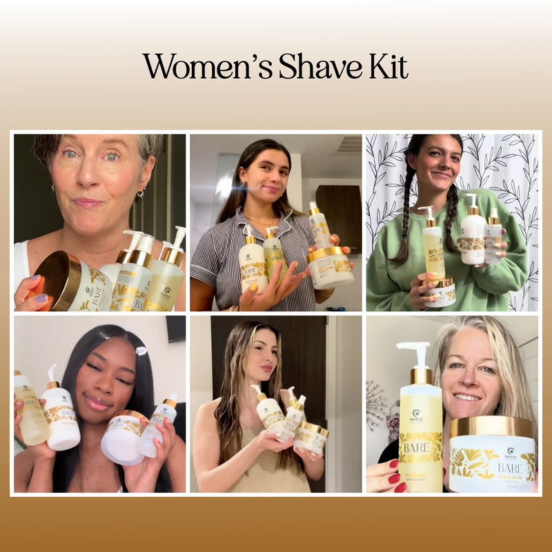 BARE Shave Kit For Women