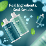 Mint Biotin Shampoo and Conditioner Set