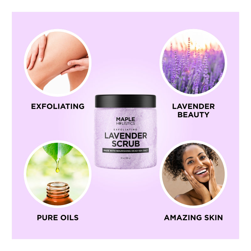 Lavender Scrub